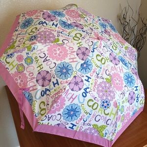 COACH Poppy Design Umbrella - NWT